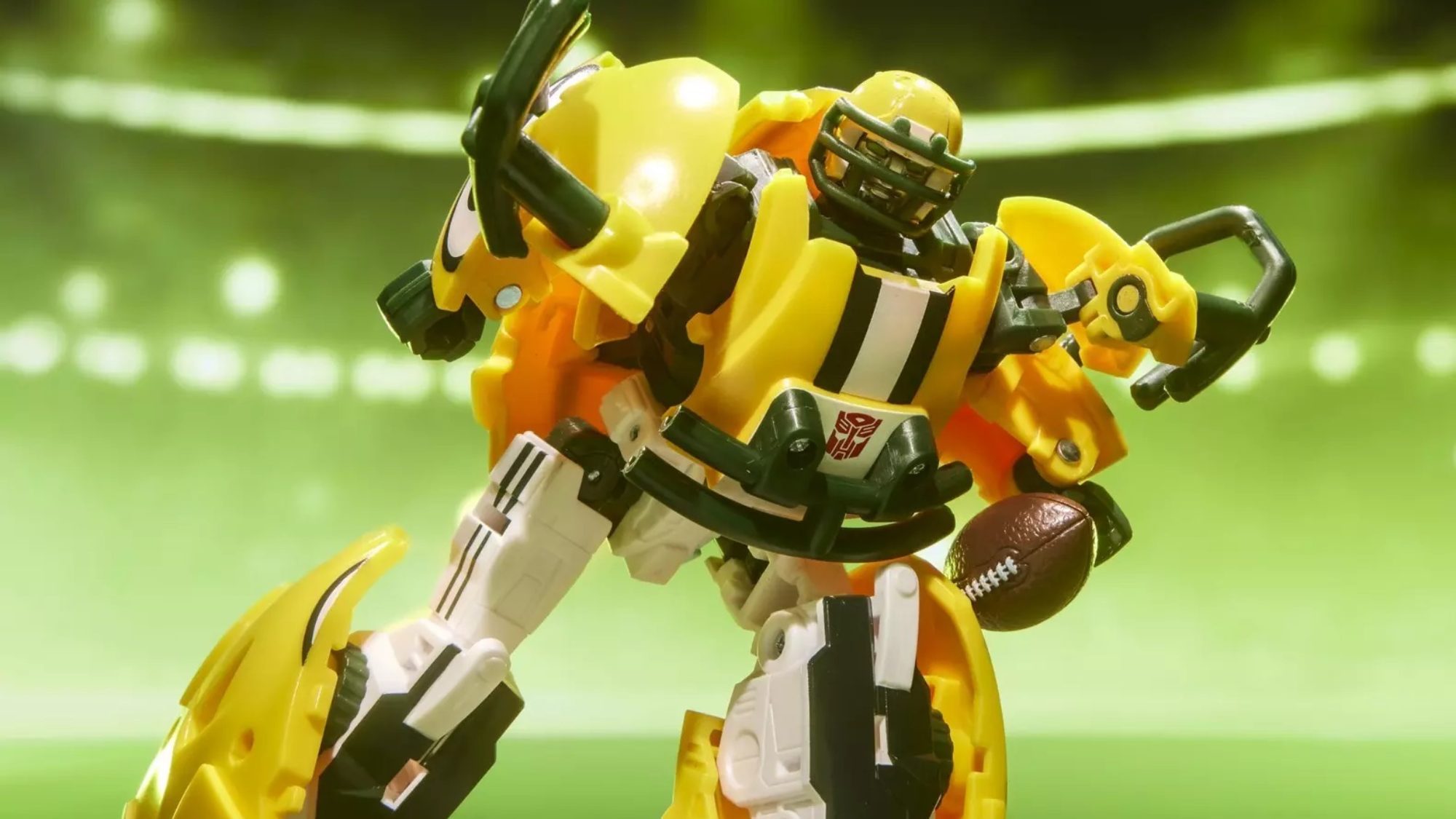 Green Bay Packers Gets Some Transformers Help from Hasbro